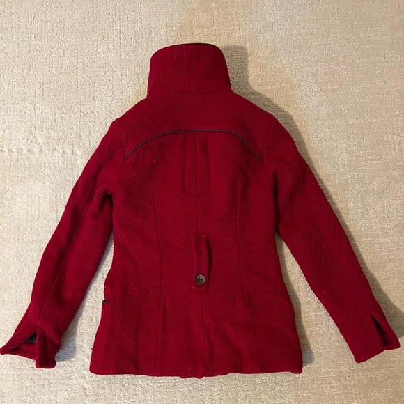 Soia & Kyo Women's Red wool Button-Up Jacket size TP/XS - Picture 4 of 4